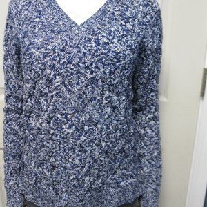 Lands' End Women's Long Sleeve Cable Knit Sweater, F4, NWT